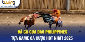 đá gà cựa dao philippines
